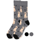 Seleni NY Apparel Men's Crew Socks-Pigs, Police, Camo, Dogs, CUTE!