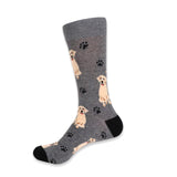 selini nY Socks Dog Golden Retriver or Yellow Lab Crew Socks Men Women Sizes Quality