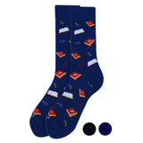 Selini Socks I Love Jesus or Bible Faith Inspired Christian Crew Socks for Men or Women