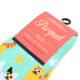 Selini Socks Kitten Cats All Over Crew Socks, 2 Colors, Quality, Unisex