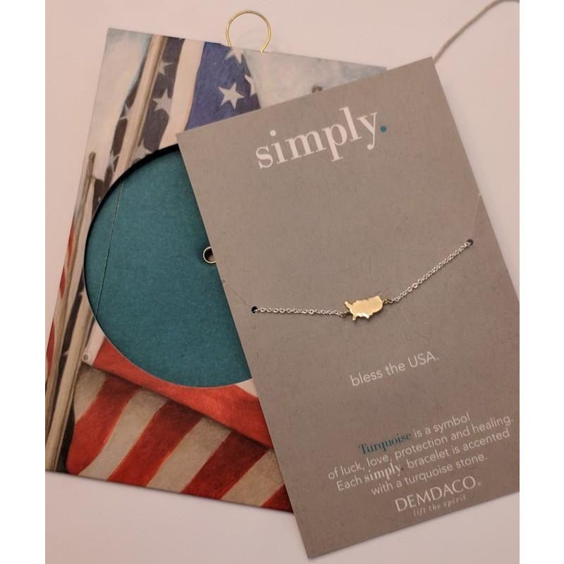 SIMPLY "Bless the USA" OR "Always and Forever" Bracelets - The Pink Pigs, A Compassionate Boutique