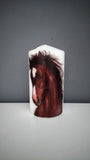 Simplyimperfected Horse Decorated Candle