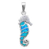 Sonara Necklace Silver Seahorse Necklace 925 Sterling Silver-Rose Gold Plated or Silver