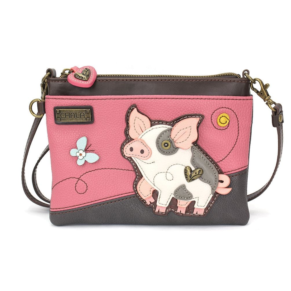 CHALA PIG Collection Vegan Pig Keychain, Wallet, Crossbody, Tote