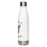 I'm Kinda a Pig Deal Cute Piggy Lover Stainless Steel Water Bottle - The Pink Pigs, Animal Lover's Boutique
