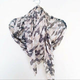 Steve Madden Twinkle Camo Wrap & Scarf - The Pink Pigs, A Compassionate Boutique