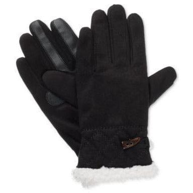 Super Soft Isotoner Ladies Faux Shearling Gloves, L/XL 454M1 - The Pink Pigs, A Compassionate Boutique