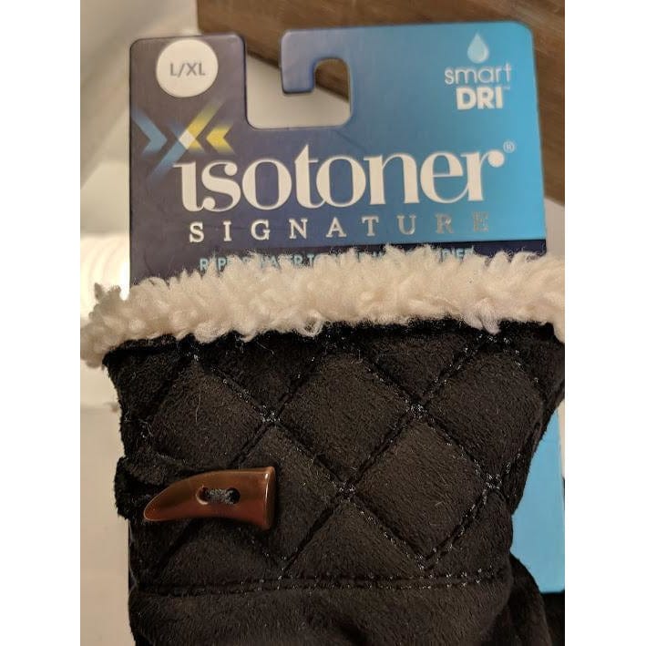 Super Soft Isotoner Ladies Faux Shearling Gloves, L/XL 454M1 - The Pink Pigs, A Compassionate Boutique