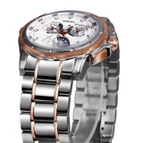 Super Time Fine Jewelry-Watches Luxury Men's Chronograph Watch-Stainless Steel, 10ATM Waterproof