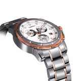 Super Time Fine Jewelry-Watches Luxury Men's Chronograph Watch-Stainless Steel, 10ATM Waterproof