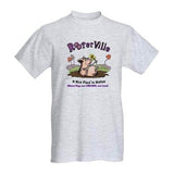 The Pink Pigs Apparel Heather Gray / Small Rooterville's Nice Place to Wallow T-Shirt- Unisex, Heather Gray or White*