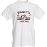 The Pink Pigs Apparel White / Small Rooterville's Nice Place to Wallow T-Shirt- Unisex, Heather Gray or White*