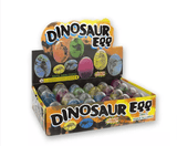 The Pink Pigs Box of 24 Dinosaur Egg Putty