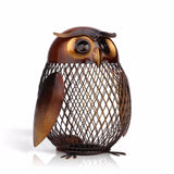 The Pink Pigs Decor Bronze Owl Bank Wire Animal Cork Cages & Banks!  Pig, Dog, Cat, Chicken, Cardinal, Owl & More! Metal Craft Decor,