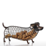The Pink Pigs Decor Weiner Dog Corks Wire Animal Cork Cages & Banks!  Pig, Dog, Cat, Chicken, Cardinal, Owl & More! Metal Craft Decor,