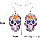 The Pink Pigs Fashion Earrings Halloween Acrylic Earrings-- Boo! *