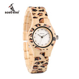 The Pink Pigs Fashion Watches Bamboo/Wooden Jaguar/Leopard Watch for Ladies! Jaguars Fans LOOK!