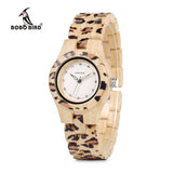 The Pink Pigs Fashion Watches Bamboo/Wooden Jaguar/Leopard Watch for Ladies! Jaguars Fans LOOK!