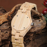 The Pink Pigs Fashion Watches Bamboo/Wooden Jaguar/Leopard Watch for Ladies! Jaguars Fans LOOK!