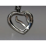 The Pink Pigs Fine Fashion Jewelry-Necklace Mens Horse necklace Sterling Silver, Big and Beautiful!