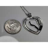 The Pink Pigs Fine Fashion Jewelry-Necklace Mens Horse necklace Sterling Silver, Big and Beautiful!