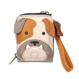 The Pink Pigs Handbag & Wallet Accessories 3D RFID Wallet Bulldog Collection by Chala   Handbag, Wallet, Keychain, Vegan!*