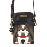 The Pink Pigs Handbag & Wallet Accessories Cell Xbody Bulldog Collection by Chala   Handbag, Wallet, Keychain, Vegan!*