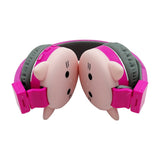 The Pink Pigs Headphones Pink Cat Animal Bluetooth Headphones 3D So CUTE!  Pig, Cat, Rabbit Wireless Music or Gaming Headset Gaming for Mobile Phone MP3 PC*