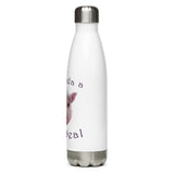 The Pink Pigs I'm Kinda a Pig Deal Cute Piggy Lover Stainless Steel Water Bottle