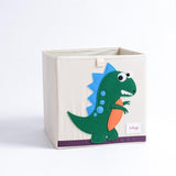 The Pink Pigs Kids Dinosaur Kid's Animal Storage Cubes Large with Lids Heavyweight Foldable *