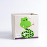 The Pink Pigs Kids Snake Kid's Animal Storage Cubes Large with Lids Heavyweight Foldable *