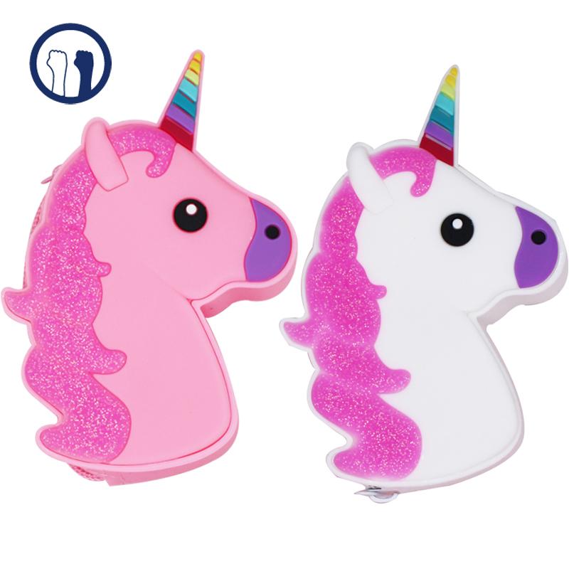 The Pink Pigs Kids Unicorn Silicone Coin Purse for the Kids Closeout
