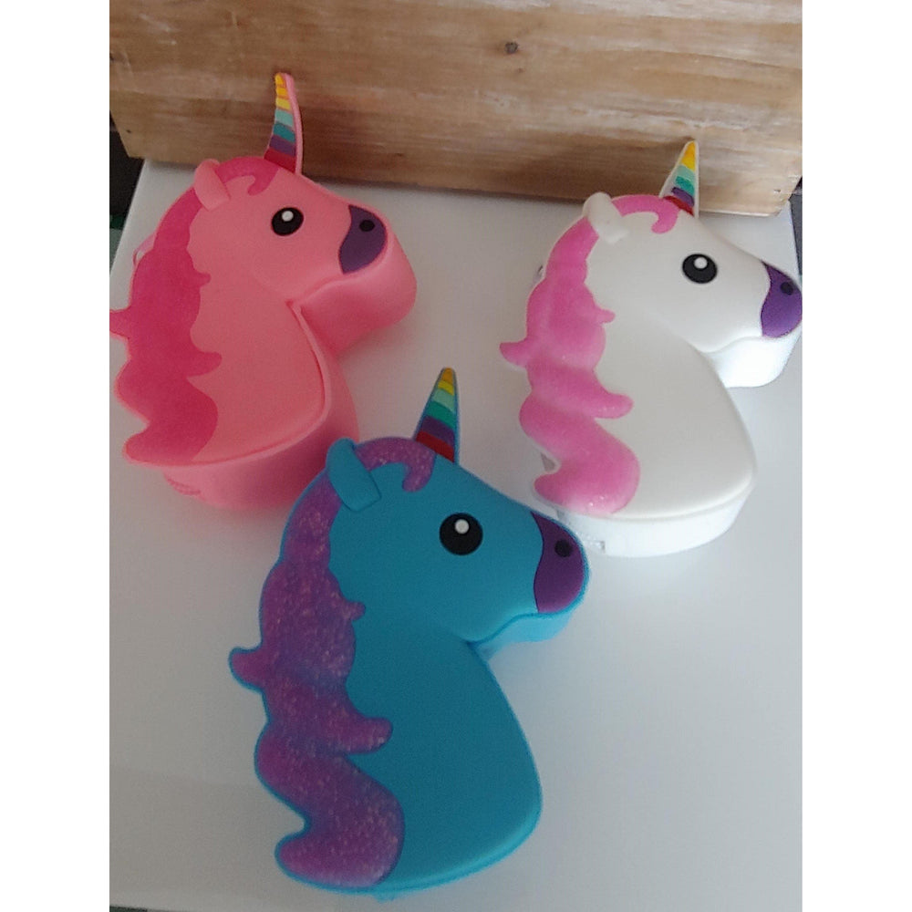 The Pink Pigs Kids Unicorn Silicone Coin Purse for the Kids Closeout