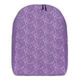 The Pink Pigs Pink Pigs Adorable Purple Girl's Full Size Backpack