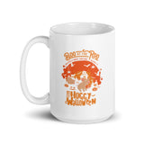 The Pink Pigs Rooterville Boo at the Roo Haloween Mug