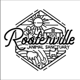 The Pink Pigs Sticker/Bumper Sticker Rooterville Retro Cool Sticker!  Share your love for the BEST sanctuary in the world with the world!