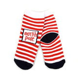 Toddler 3Pk Christmas Socks, so CUTE! Help rescued animals! - The Pink Pigs, A Compassionate Boutique