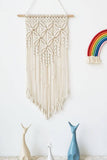 Trendsi Beige / One Size Macrame Wall Hanging Decor