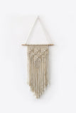 Trendsi Beige / One Size Macrame Wall Hanging Decor