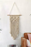 Trendsi Beige / One Size Macrame Wall Hanging Decor