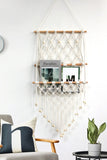 Trendsi Cream / One Size Macrame Book Holder