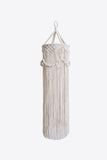 Trendsi Cream / One Size Macrame Hanging Lampshade