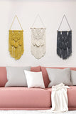 Trendsi Fully Handmade Fringe Macrame Wall Hanging