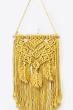 Trendsi Fully Handmade Fringe Macrame Wall Hanging