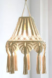 Trendsi Knotted Tassels / One Size Macrame Hanging Lampshade