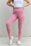 Trendsi Light Rose / S Zenana Fit For You Full Size High Waist Active Leggings in Light Rose