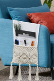 Trendsi Macrame Sofa Armrest Magazine Holder