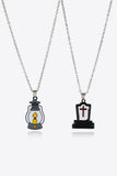 Trendsi Style A / One Size Two-Piece Halloween Theme Necklace Set