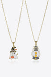 Trendsi Style F / One Size Two-Piece Halloween Theme Necklace Set