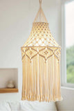 Trendsi Tassels / One Size Macrame Hanging Lampshade